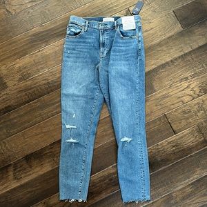 Abercrombie and Fitch Super Skinny Ankle Jeans- High Rise